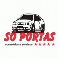 Só Portas Acessórios e Serviços Automotivos logo vector logo