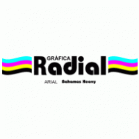 Gráfica Radial logo vector logo