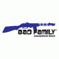 Bad Family logo vector logo