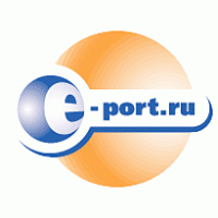 e-port logo vector logo