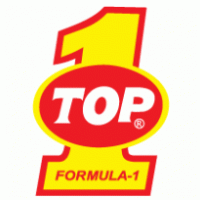 top 1 logo vector logo