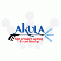 Akula Cleaning logo vector logo