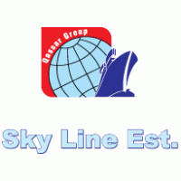 Sky Line Est logo vector logo
