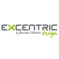 Excentric Design logo vector logo