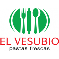 pastas fesaca el vesubio logo vector logo