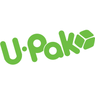 U-pak logo vector logo