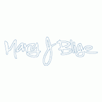 Mary J Blige logo vector logo