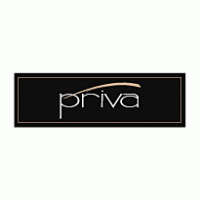 Priva logo vector logo