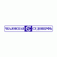 Chkalovskaya Sudoverf logo vector logo