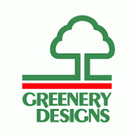 Greenery Designs logo vector logo