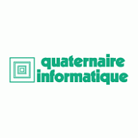 Quaternaire Informatique logo vector logo