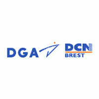 DGA DCN Brest logo vector logo