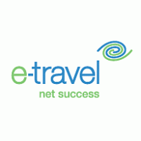 e-Travel logo vector logo