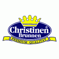 Christinen Brunnen logo vector logo
