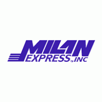 Milan Express Transportation logo vector logo