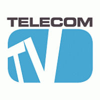 Telecom TV logo vector logo