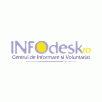 INFOdesk logo vector logo