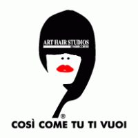 Art Hair Studios logo vector logo