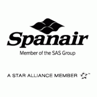 Spanair logo vector logo