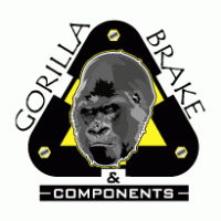 Gorilla Brake logo vector logo