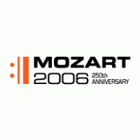 Mozart 2006 logo vector logo