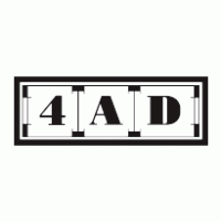 4AD logo vector logo