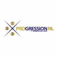Progression logo vector logo