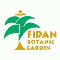 fidan botanic garden logo vector logo
