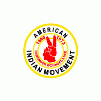 The American Indian Movement (AIM) logo vector logo