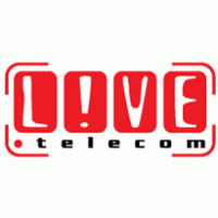 LIVE Telecom logo vector logo
