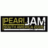 Pearl jam – Southamerica tour 2005 logo vector logo