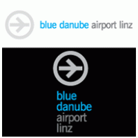 Blue Danube Airport Linz logo vector logo