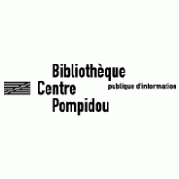 Bibliothèque publique d’information logo vector logo