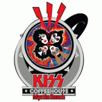 KISS Rock N’ Roll Over Coffee cup logo vector logo