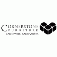 cornerstone furniture logo vector logo