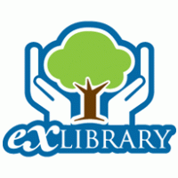 Exlibrary logo vector logo