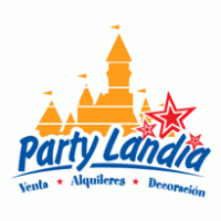 Party Landia logo vector logo