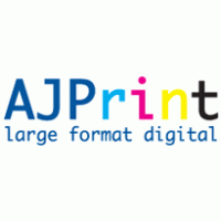 AJprint logo vector logo