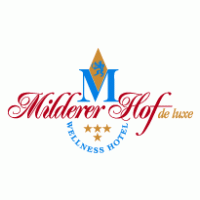 Wellness Milderer Hof de luxe logo vector logo