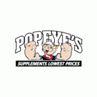 Popeye’s Supplements Canada logo vector logo