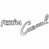 Ford Festiva and casual logo logo vector logo