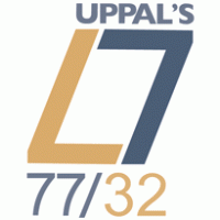 uppal’s 77/32 logo vector logo