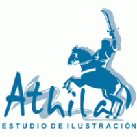 athila ilustraciones logo vector logo
