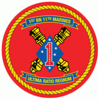 1st Battalion 11th Marine Regiment USMC logo vector logo