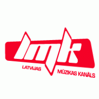 LMK latvijas mūzikas kanāls krasains logo vector logo