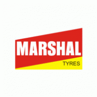 marshal tyre logo vector logo