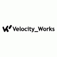 Velocity Works logo vector logo