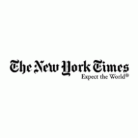 ny times logo vector logo