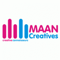 Maan Creatives logo vector logo