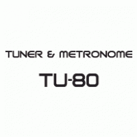 TU-80 Tuner & Metronome logo vector logo